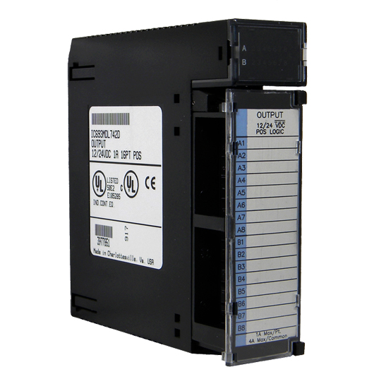 IC693MDL742 New GE Fanuc 12/24 Volt DC Positive Logic ESCP Output